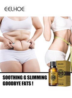 EELHOE Ginger Essential Oil ,Of Essential Oil For Abdominal Fat Removal ,Accelerate Metabolism Burn Calories Beautiful Curve 30ml  - Image 1