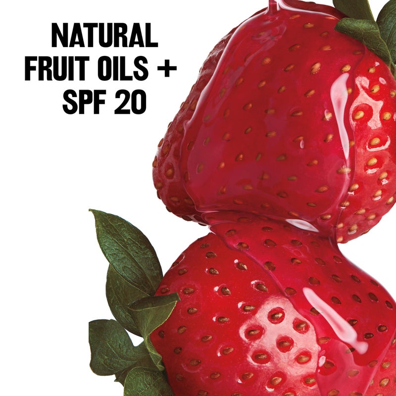 Revlon Kiss Tinted Lip Balm with SPF 20, Hydrating, Flavored, Infused with Natural Fruit Oils, 025 Fresh Strawberry, 0.09 oz - Image 3