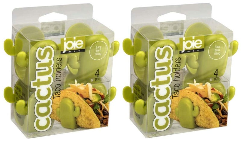 MSC International MSC International Joie Cactus Taco Holders Green One Size Greeb  2 Pack