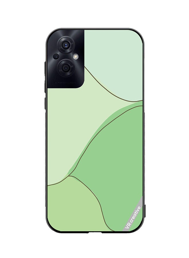 VR CREATIVE Protective Case Cover For Oppo Reno8 Z Layers Design Multicolour - Image 1
