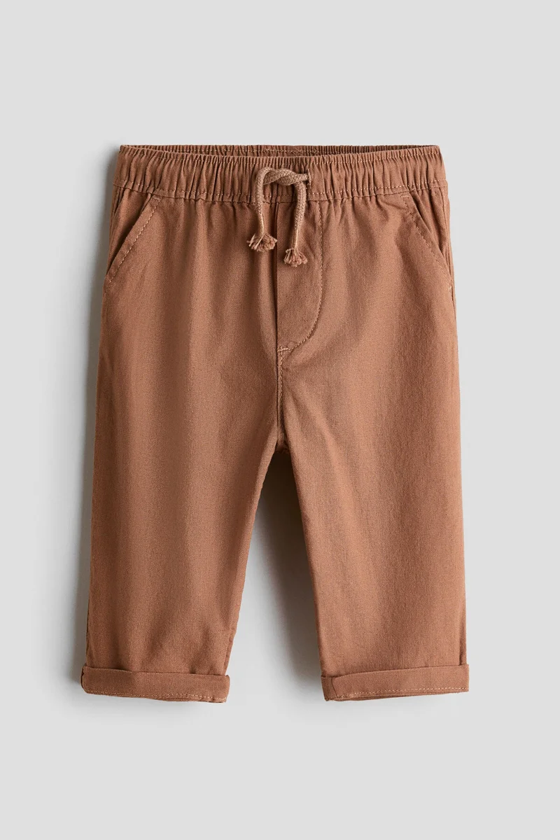 H&M Linen-blend trousers