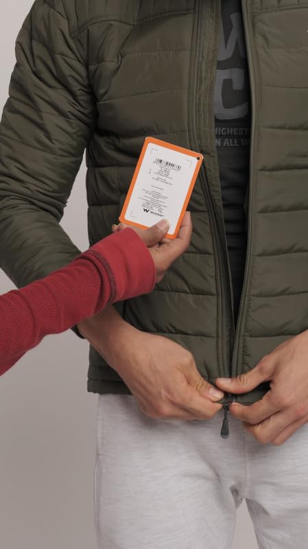 Wildcraft Men Polyester Standard Length Stylish 516_ Husky Rider Winter Jacket Full Sleeve (L,Olive) - Image 2