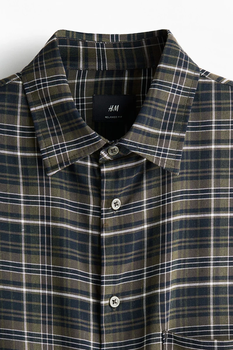 H&M  Relaxed Fit Shirt for Men | Best Price UAE