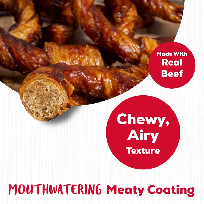 Country Kitchen Rawhide Free Beef Rings Dog Chews, Made with Real Beef, Highly Digestible, Gluten Free, 7 Count - Image 2