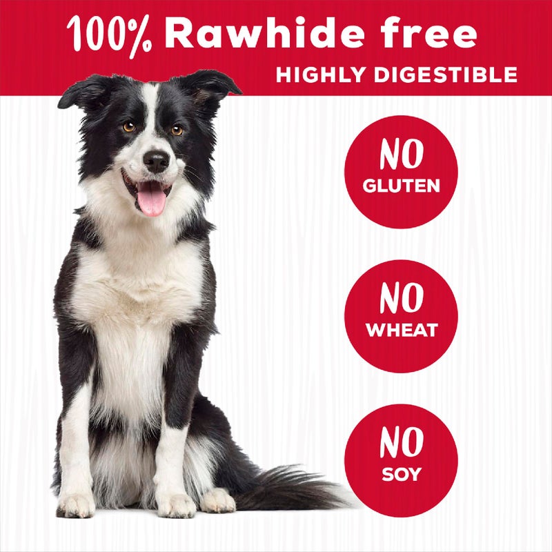 Country Kitchen Rawhide Free Beef Rings Dog Chews, Made with Real Beef, Highly Digestible, Gluten Free, 7 Count - Image 3