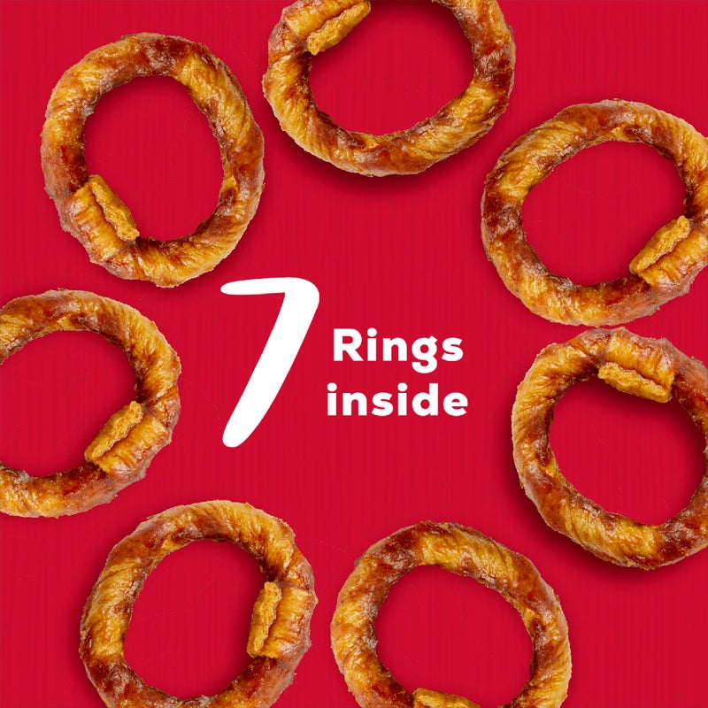 Country Kitchen Rawhide Free Beef Rings Dog Chews, Made with Real Beef, Highly Digestible, Gluten Free, 7 Count - Image 5