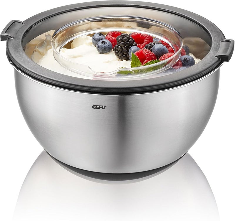 GEFU Set of Bowls with Spash Guard Lid - Image 1