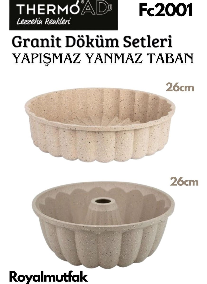 ThermoAD 2 Piece Vison Set (Tart Mold-Cake Mold) 