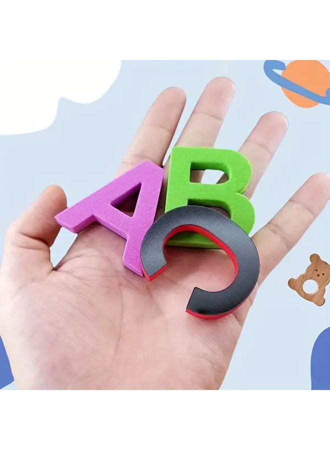 26 Pcs Magnetic Letters Set Style 1 Colorful Refrigerator Stickers for Early Learning Spelling Educational Games Perfect Gift - Image 4