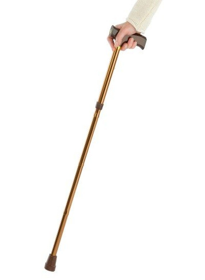 PrimeStore Big Sale PrimeStore Imported Aluminum Folding Walking Stick coffy Colour - Image 4