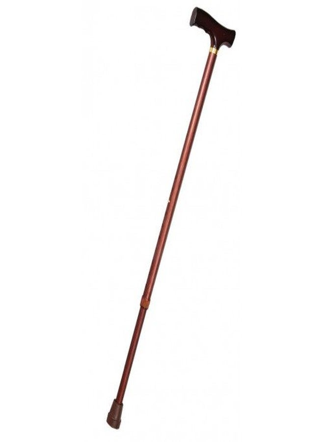PrimeStore Big Sale PrimeStore Imported Aluminum Folding Walking Stick coffy Colour - Image 2