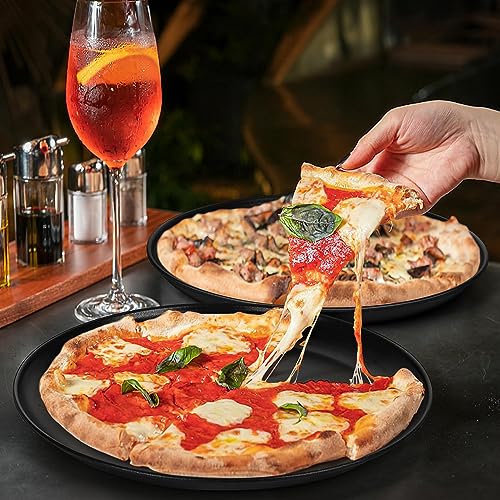 TrendyTrolley® Pizza Tray & Square Cake Tin Set | 2 Pc Premium Non-Stick Oven Bakeware Combo | Perfect for Pizza, Brownies, Cakes & Baking Gifts | Dishwasher Safe & Easy Clean - Image 3