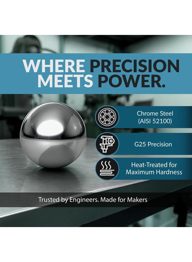 PGN Bearings 1-1/2" Inch Chrome Steel Balls - G25 Precision - Image 4
