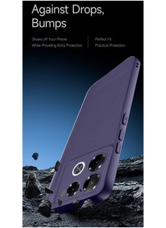Gear4 Soft Liquid Silicone With Wavey Texture Case Cover For Infinix Note 40 Pro+ / Note 40 Pro Plus 5G 2024 / Note 40 Pro 4G/5G 2024 Gear4 Eggplant Purple  - Image 4