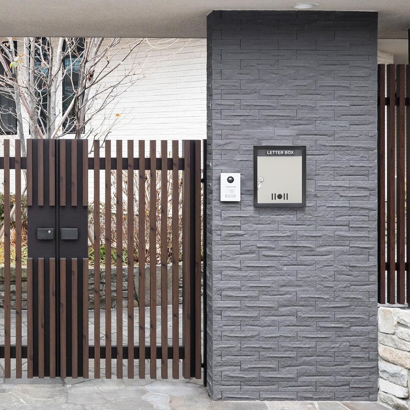 PLANET APS-330-pnt-ivory-black-letter-box - Image 2