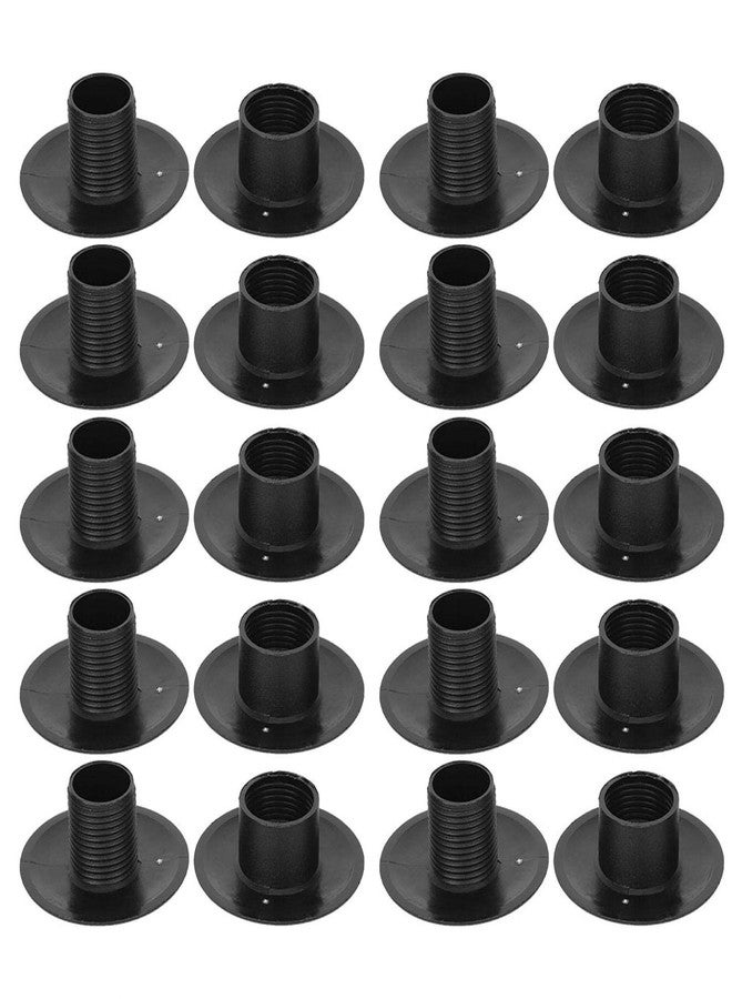 Shanrya Foosball Accessories, 10 Pair Foosball Fun Games Accessories Table Football Bearing Rods Table Foosball Bushings for Adult Children Indoor/Outdoor Replacement for Old/Broken Book - Image 1