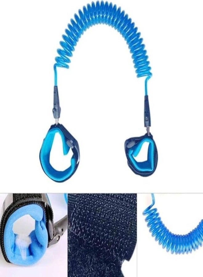 Prostuff.in® 1Pcs Anti-Lost Wrist Link for Kids and Toddlers Soft Adjustable Safety Harness with Cushioned Wristbands, Stretchable Coil, Secure Lock -Child Walking Leash for Travel and Outdoor Safety (multicolour) - Image 5