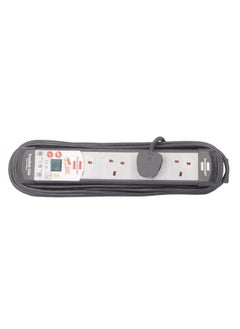 Brennenstuhl Brennenstuhl Premium-Line, 4-way extension lead (switch and 5m cable - 80° angle of sockets)  - Image 3