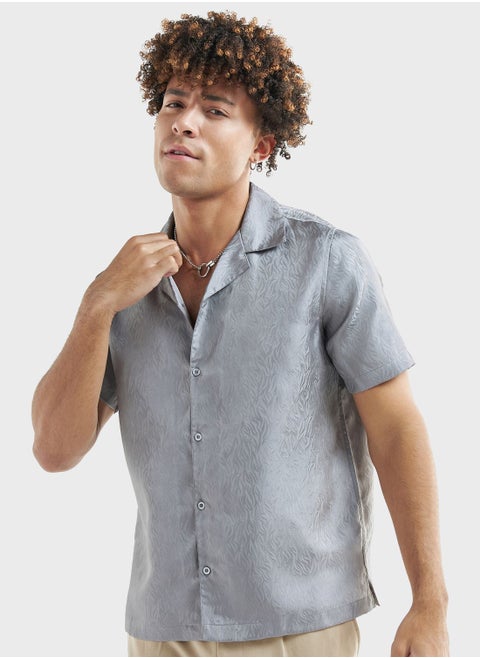 Textured Regular Fit Shirt