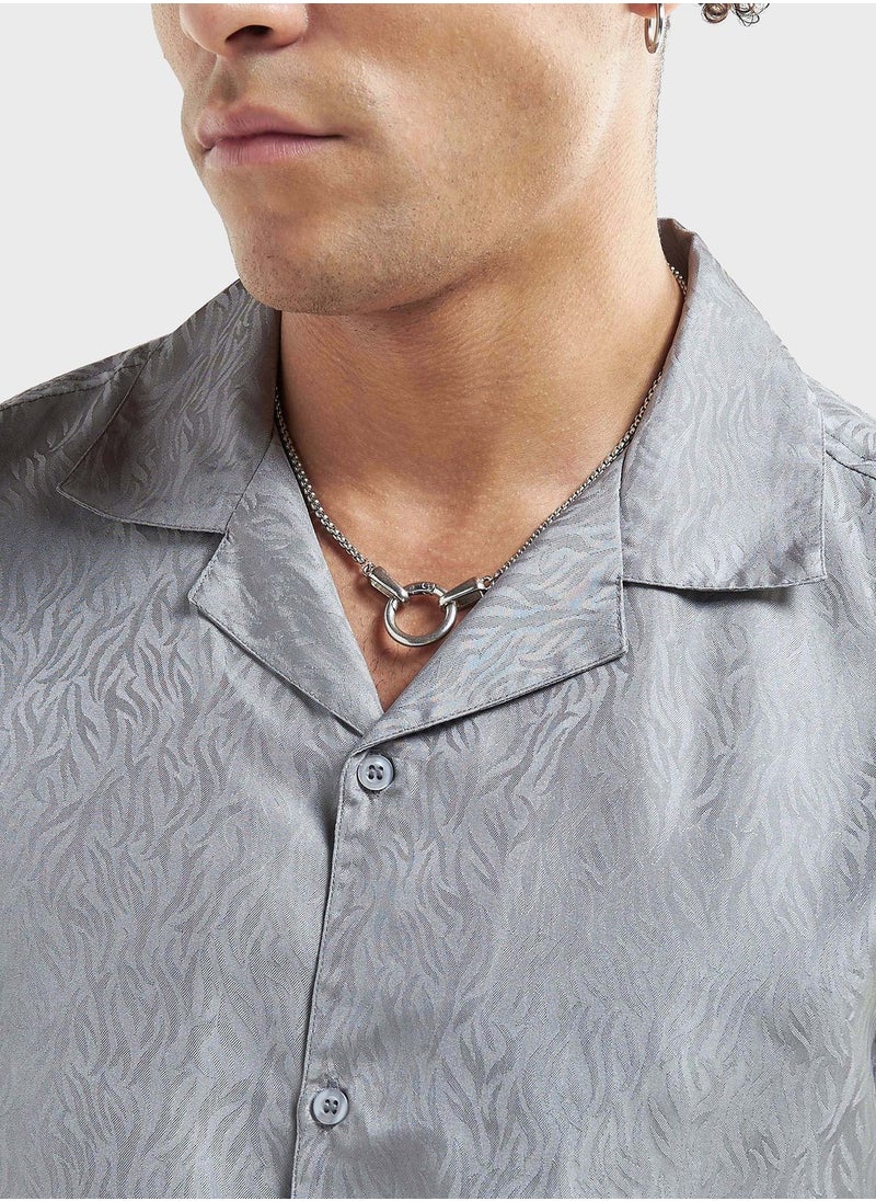 FAV - Textured Regular Fit Shirt - Image 1