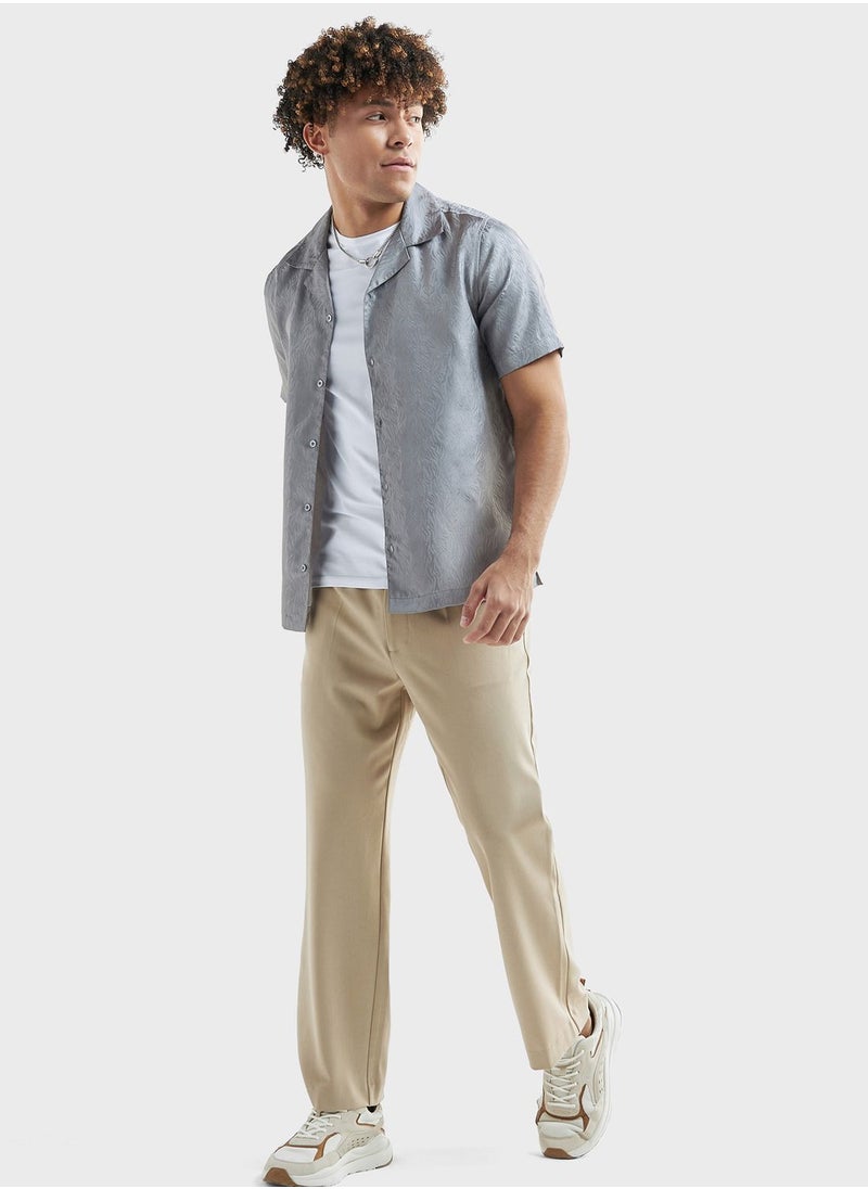 FAV - Textured Regular Fit Shirt - Image 1