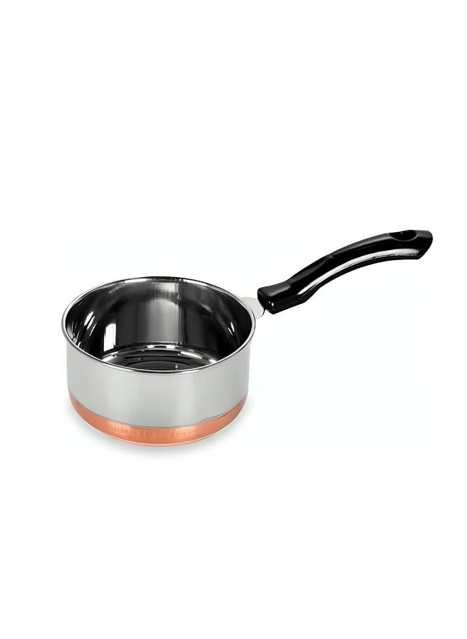 BLACKSTONE - Stainless Steel Copper Base Saucepan with Handle 19cm - Image 1