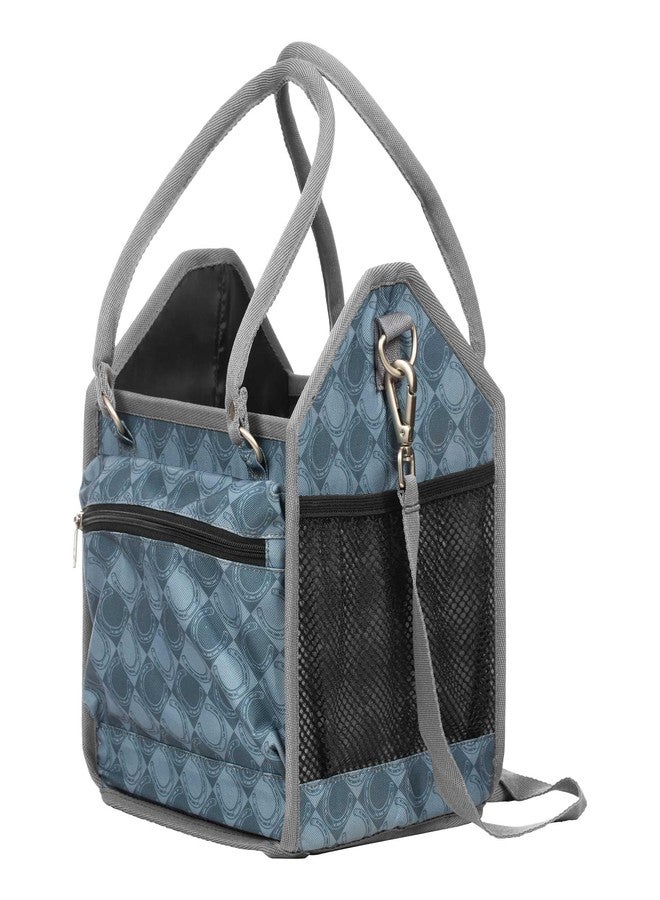Equinavia Darby Small Collapsible Grooming Tote Bag for Horses, Dogs, Cats | Organizer with Shoulder Strap | Interior - Image 2