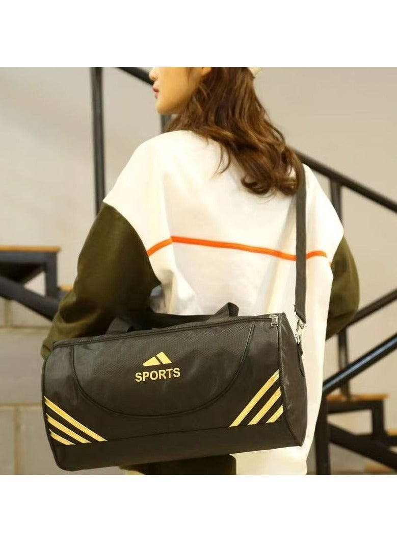 Sports Gym Bag for Women and Men,Small Sports Duffle Bag with Shoulder Strap and Handbag,Sports Shoulder Bag,Outdoor Large-capacity Travel Bag - Image 3