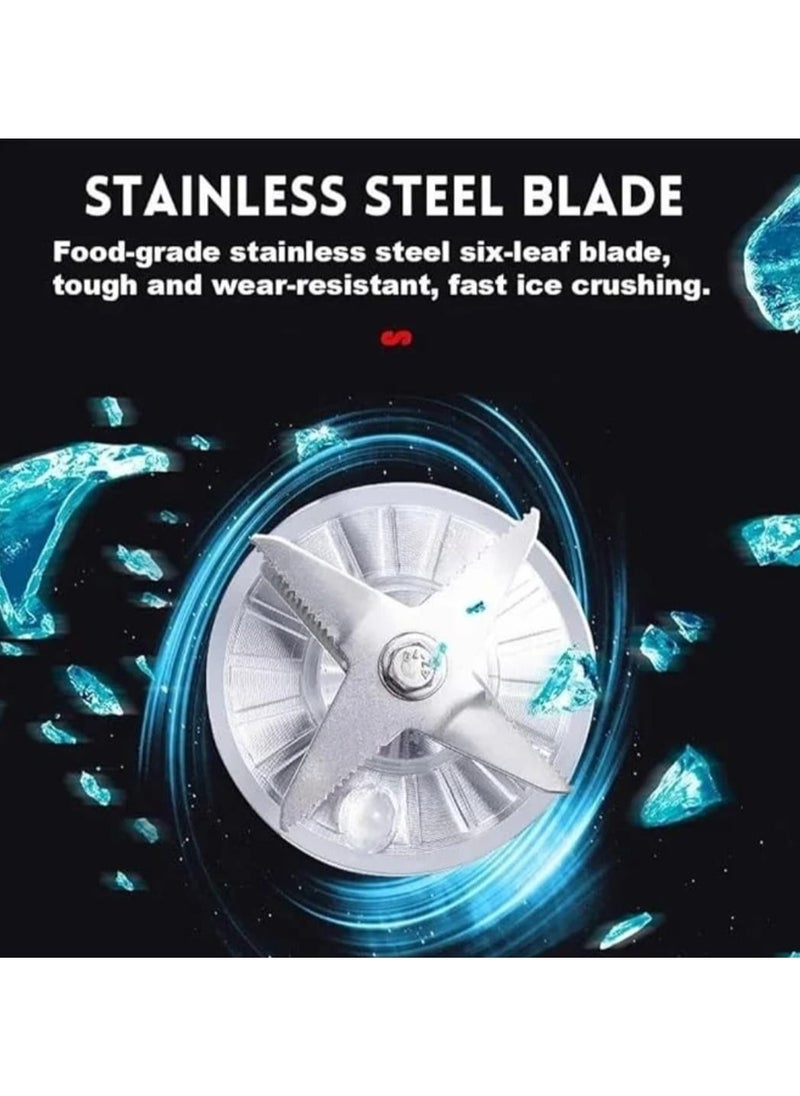 SILVER CREST - 2 in 1 blender, with a power of 4500 watts, with juice jack and a grain and spice grinder, for all uses, It features durable stainless steel blades, This ideal blender is suitable for all home uses - Image 1
