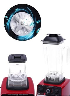 SILVER CREST 2 in 1 blender, with a power of 4500 watts, with juice jack and a grain and spice grinder, for all uses, It features durable stainless steel blades, This ideal blender is suitable for all home uses  - Image 5