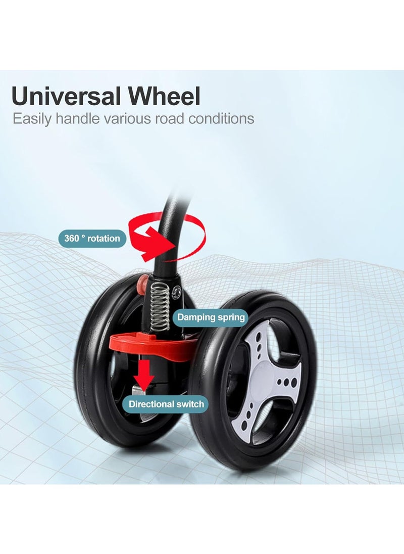 VUCATIN Lightweight Foldable Stroller  Anti-Shock & Lockable Wheels  - Image 2