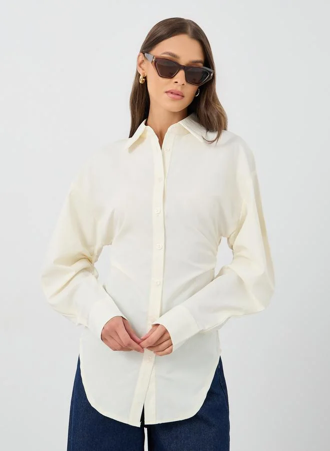 ستايلي قميص سليم فيت بأكمام طويلة من ستايلي