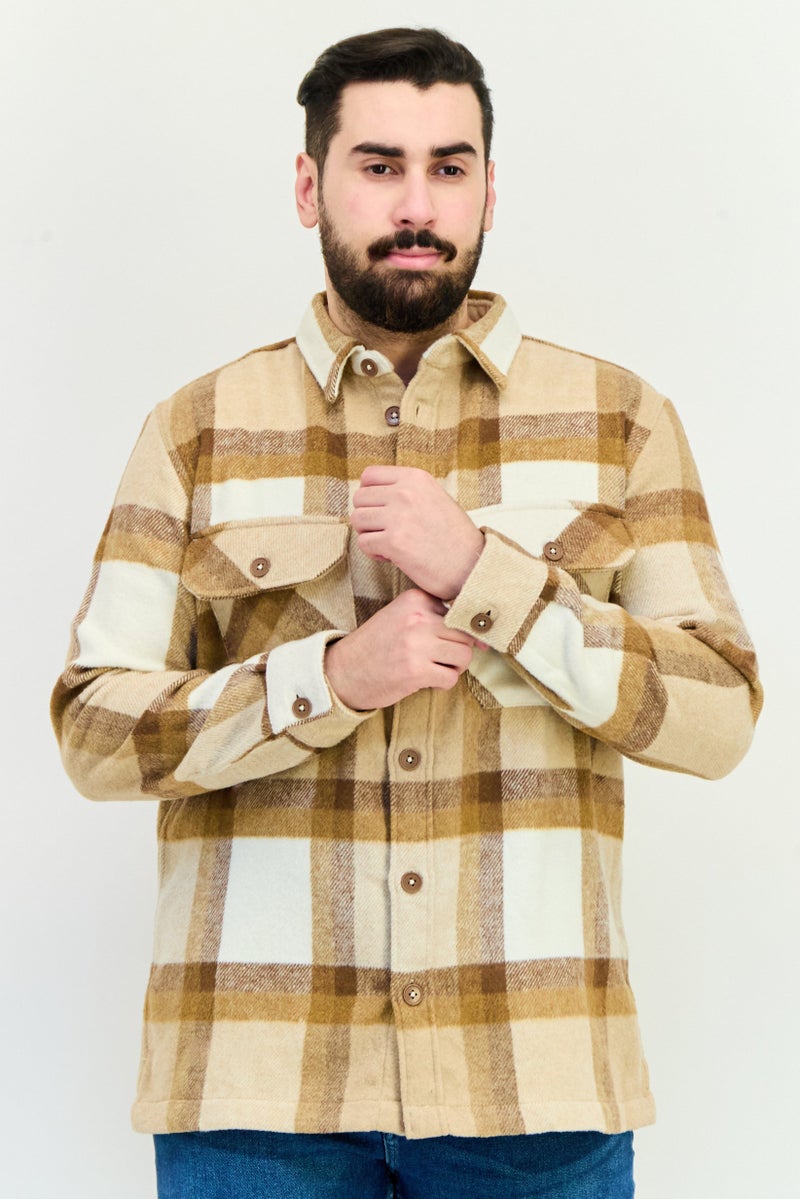 Celio Men Checkered Jacket Shirt ,Multicolor  - Image 1
