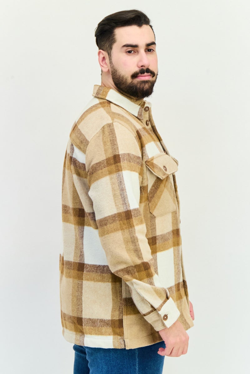 Celio Men Checkered Jacket Shirt ,Multicolor  - Image 2