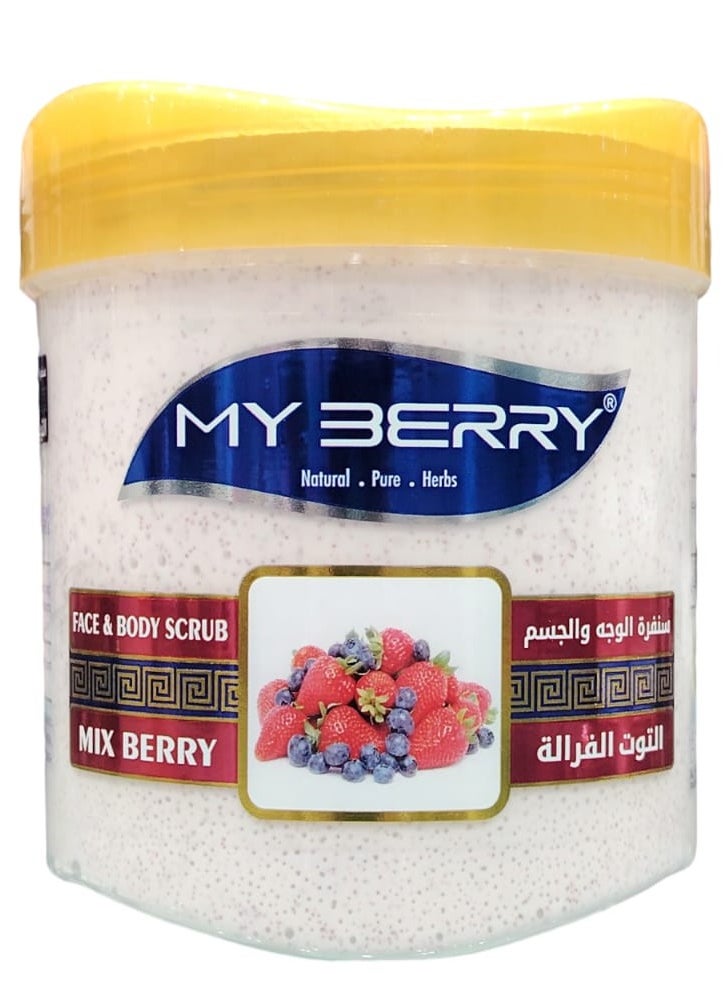 Face and Dody Scrub Mix Berry 650 - pzsku/Z6701515530409D2C7600Z/45/_/1725380575/abfefc39-ca03-4d37-a362-101de8d325b2