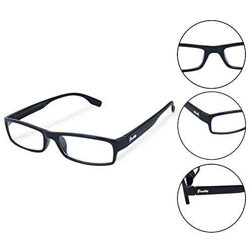 Freddy Full Rim Reading Glasses For Men And Women 2 Pcs Combo (+3.00) - Image 5