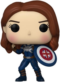 Funko Funko Pop! Marvel - What If - Captain Carter - Marvel What If - Collectable Vinyl Figure - Gift Idea - Official Merchandise - Toys for Kids & Adults - TV Fans - Model Figure for Collectors  - Image 2