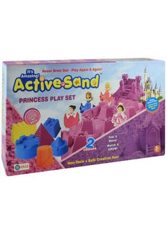 Ekta EKTA Active Sand Princess Play Set Non-Toxic Never Dries Out for Kids 3+ Years/Birthday Gifting Item for Toddlers- Multi Color  - Image 3