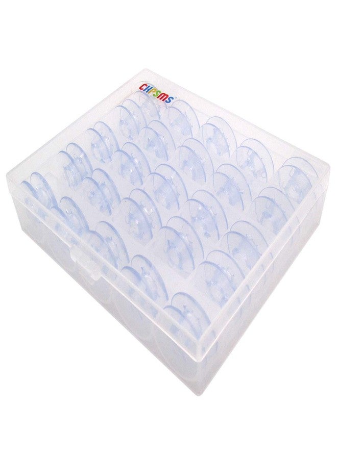 CKPSMS brand - #9033P BOBBINS Plastic Compatible with/Replacement for PFAFF brand 1469 1471 1472 1473 1475 1475CD 1520 Select 3.0 1069 6250 6270 Creative 2134 + (25PCS+BOX) - Image 1