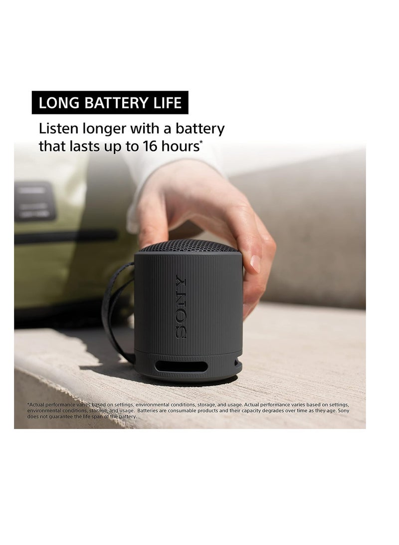 Sony Renewed - Wireless Bluetooth Portable Lightweight Travel Speaker SRS-XB100 black - Image 3
