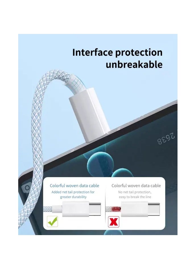 Exotic - Fast Charging Cable Type-C2C - Data interface 3A - 1meter - Image 1