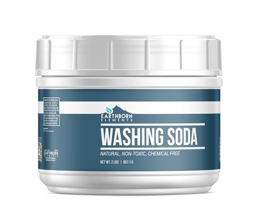 Earthborn Elements Washing Soda (2 lb), Soda Ash, Sodium Carbonate, Non-Toxic Laundry Booster - Image 1