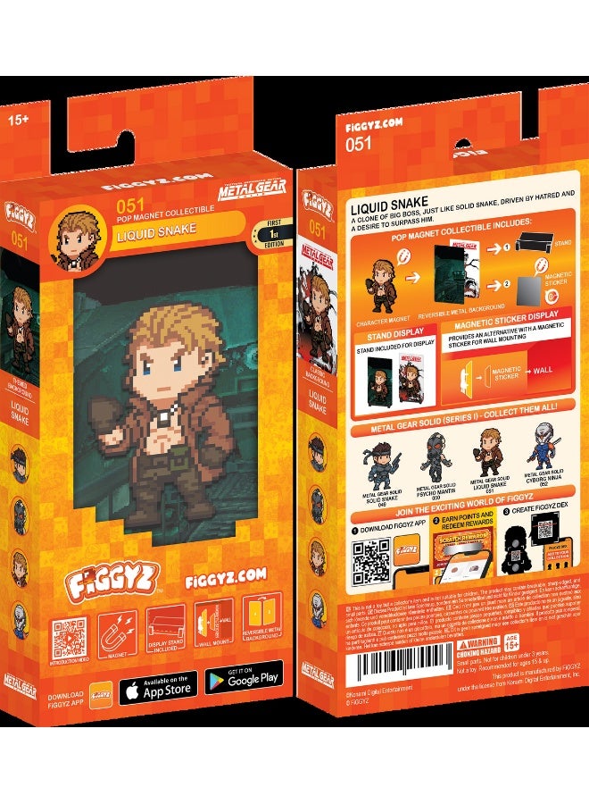 FIGGYZ Metal Gear Solid 1 Liquid Snake #51 - Image 1
