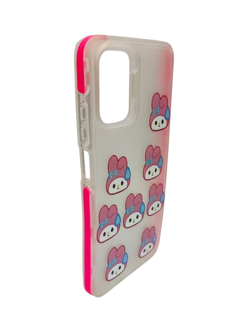 C.F.S Rabbit TPU Back Cover for Xiaomi Redmi Note 10 4G - Multicolor - Image 2