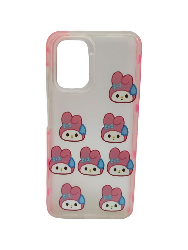 C.F.S Rabbit TPU Back Cover for Xiaomi Redmi Note 10 4G - Multicolor - Image 1