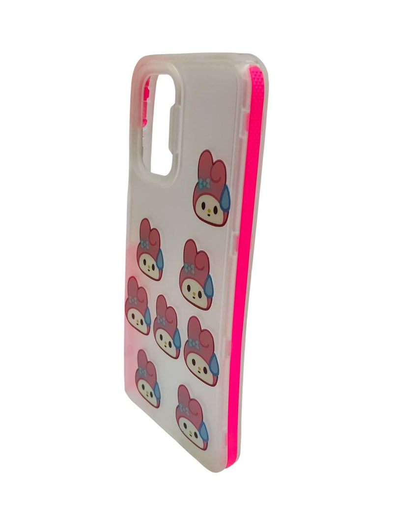 C.F.S Rabbit TPU Back Cover for Xiaomi Redmi Note 10 4G - Multicolor - Image 3