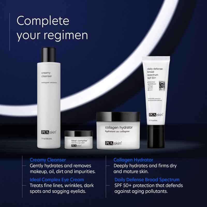 PCA SKIN Ideal Complex Restorative Under Eye Cream, Brightening Eye Cream for Dark Circles, 0.5 fl oz Jar - Image 5