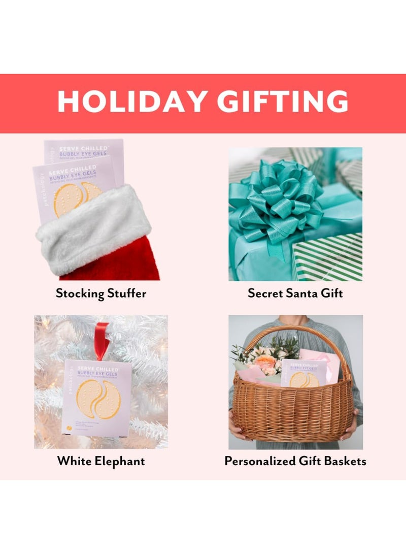 Patchology Serve Chilled Bubbly 5 Pairs – Luminous Recovery for Dull Eyes, Resveratrol & Caffeine, Party-Ready Treatment for Eye Strain Relief 5 Pack - Image 3