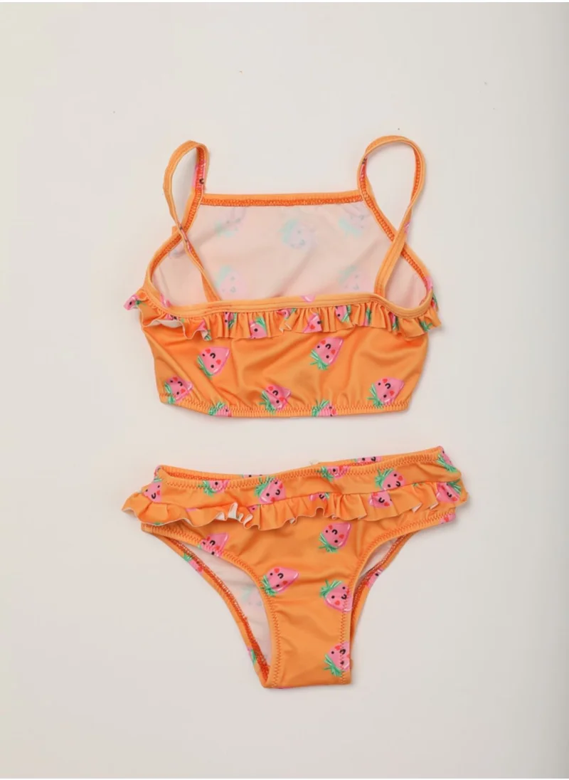 trendyol Kids Strawberry Print Bikini