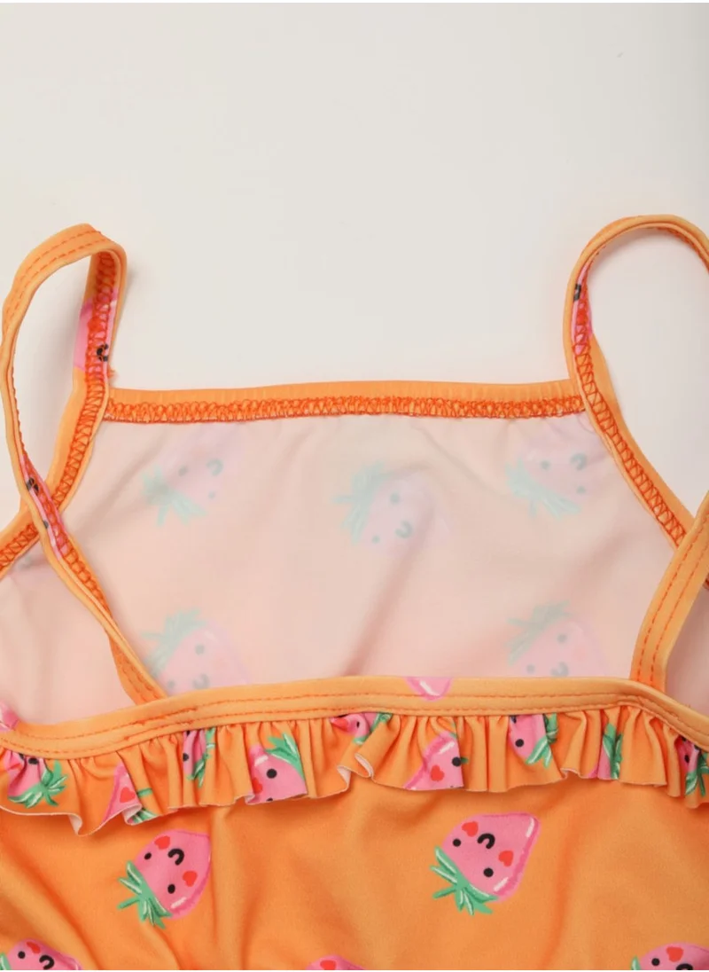 trendyol Kids Strawberry Print Bikini